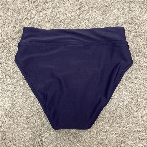 Navy Swim Bottoms (XS) - Picture 2 of 3